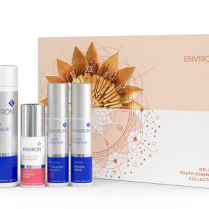 Environ Festive Kit containing Youth Essentia products and Free HA Intensive Hydrating SerumSerum