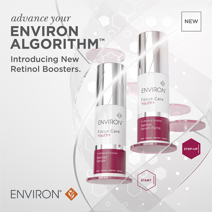 New Environ retinol Serum And Retinol Serum Forte.